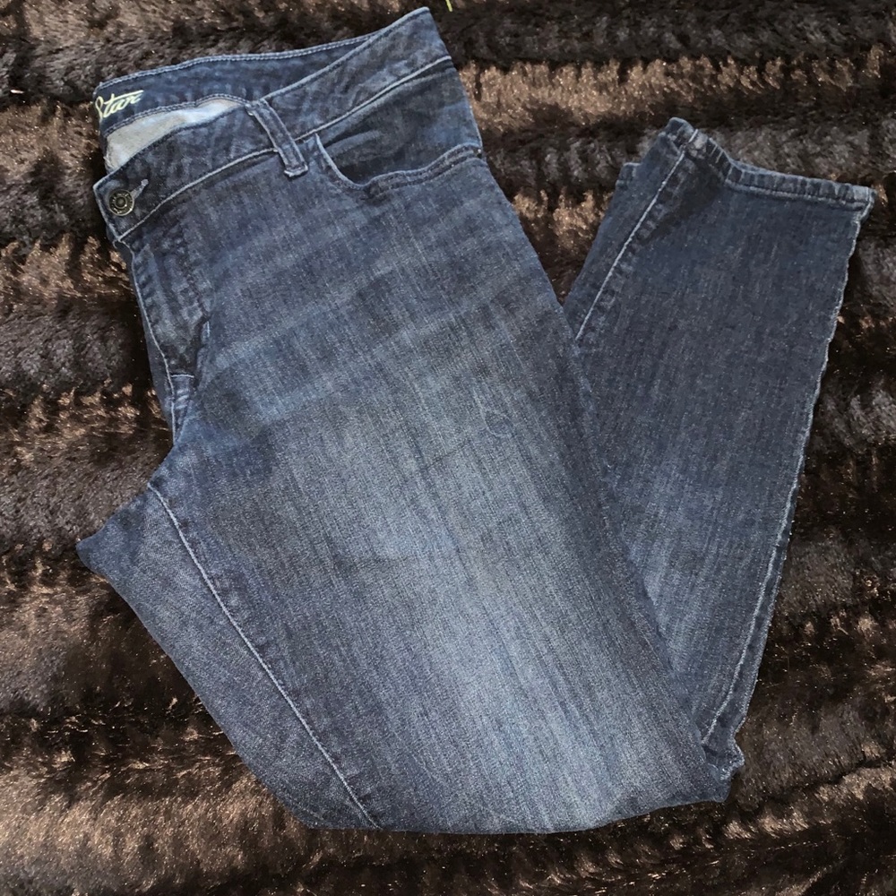 Old Navy Rockstar Jeans, Dark Wash, Size 18